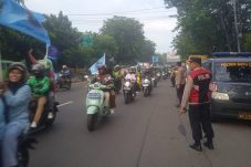 Peringatan Hari Buruh, Polres Metro Tangerang Kota Kawal Keberangkatan Massa Aksi ke Jakarta Pusat