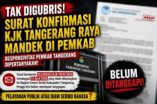 Surat Resmi Tak Digubris, KJK Tangerang Raya Sorot Bungkamnya Pemkab
