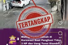 Polsek Karawaci Bekuk Pelaku Curat Spesialis Rumah, Tiga Handphone dan Uang Tunai Digondol