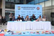 Polres Metro Tangerang Kota Bongkar 44 Kasus Curanmor dan Sejumlah Kasus Menonjol