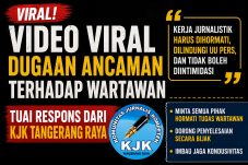 Video Viral Dugaan Ancaman terhadap Wartawan Tuai Respons dari KJK Tangerang Raya