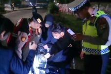 Polsek Batuceper Gelar Operasi JAGA JAKARTA+, Jamin Wilayah Kondusif dari Tawuran dan Begal