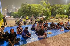 JJOS Humanis: Nobar Piala Dunia 2026 Jadi Sarana Polri Sapa Buruh, TKBM & Calon Penumpang PELNI