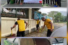 Sambut HUT Bhayangkara Ke-80, Polsek Kemayoran Bersihkan Masjid, Perkuat Pengabdian untuk Negeri