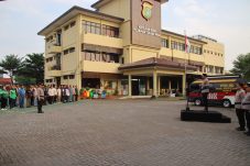 Apel Sabuk Kamtibmas Polres Priok Wujudkan Kamtibmas Kondusif