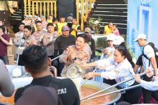 Pembukaan PON Polri Dapur Jaga Jakarta menyajikan 3.000 porsi tongseng daging sapi