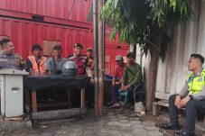 Dialog Santai di Pelabuhan Sunda Kelapa, Polri dan Buruh Kompak Jaga Keamanan Kawasan