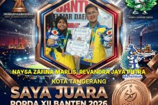 Di Cabor Menembak,Kota Tangerang Raih Prestasi Gemilang Pada POPDA XII Banten 2026