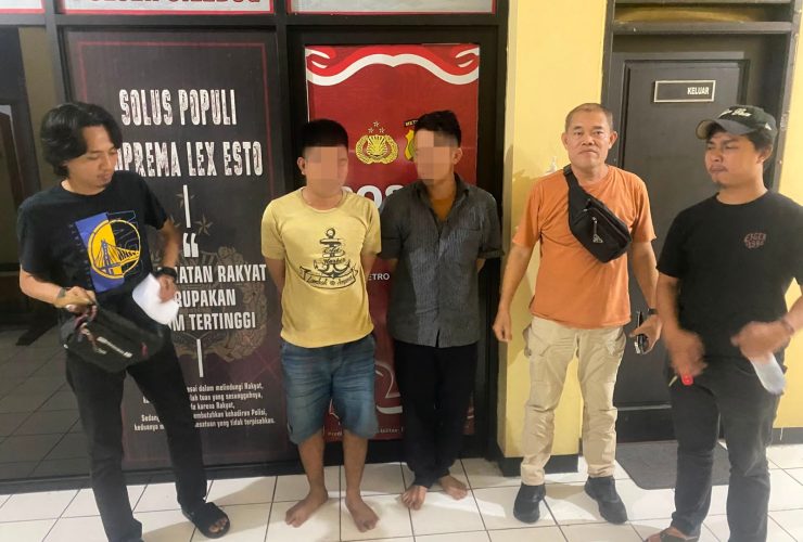 Polsek Ciledug Tangkap Dua Pelaku Curanmor yang Berkendara Tanpa Kunci Kontak