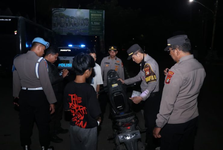 Cegah Tawuran dan Kejahatan Jalanan, Polres Metro Tangerang Kota Gelar Operasi Cipta Kondisi Hingga Dini Hari