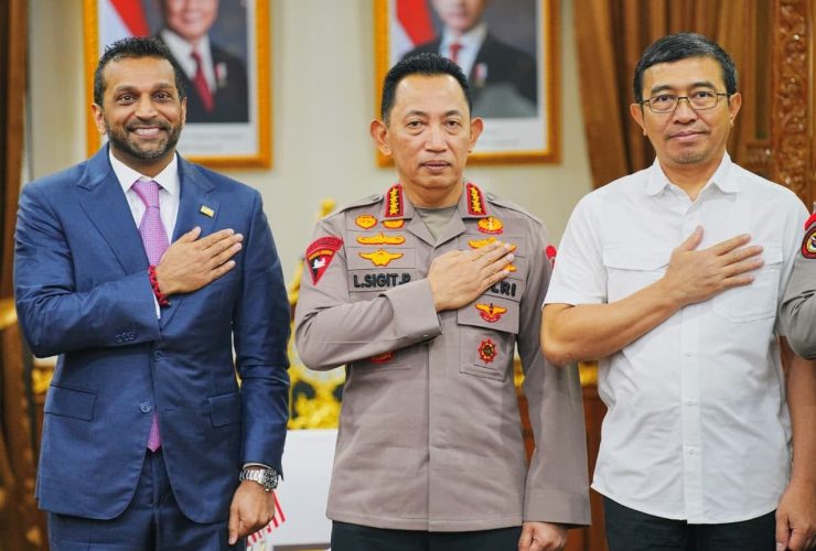 Kapolri Terima Audiensi Direktur FBI, Perkuat Kerja Sama