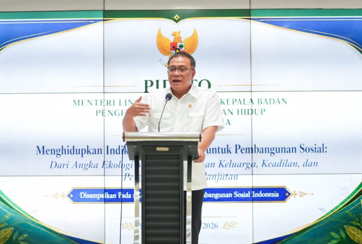 APSI 2026 ” Menteri LH Minta Indikator Lingkungan Masuk dalam Pembangunan Sosial