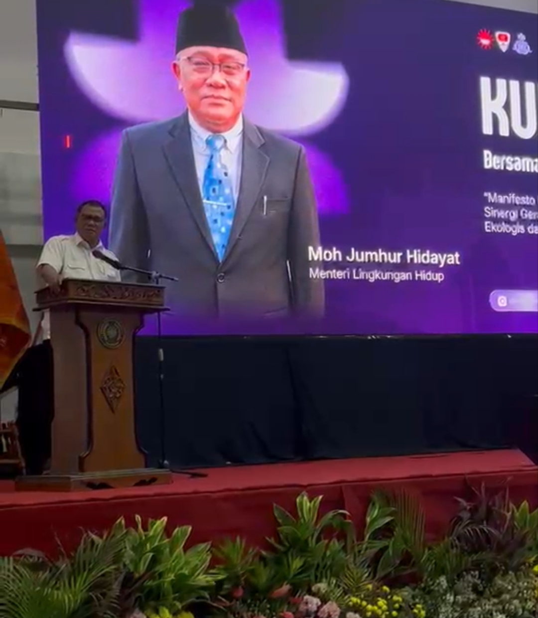 Menteri Lingkungan Hidup Tekankan Only One Earth Saat Kuliah Umum di UMT Tangerang