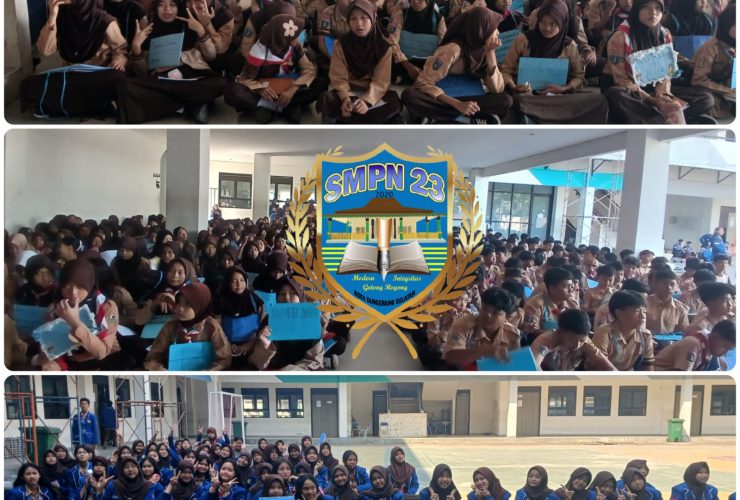 UPTD SMPN 23 Tangsel Kegiatan MPLS Hari Ketiga Berlangsung Dengan Semangat Siswa
