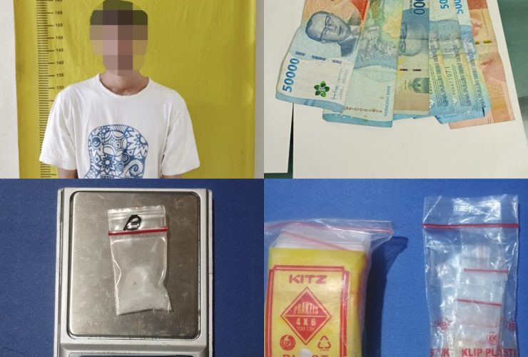 Diperintah Napi dari Dalam Lapas, Pemuda di Sepatan Diringkus Bersama 8,22 Gram Sabu