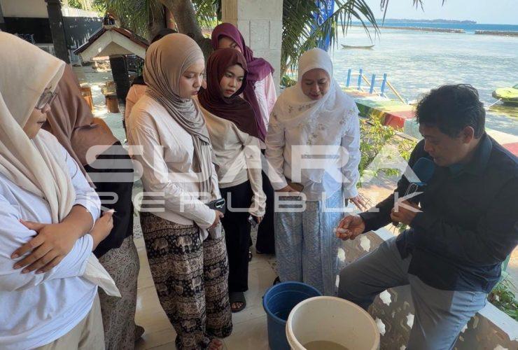 Pelatihan Budidaya Nila Salin di Pulau Pramuka,  Solusi Saat Musim Angin