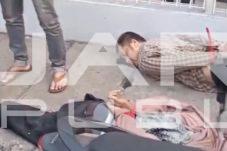 Detik-Detik 3 Pelaku Ganjal ATM di Pamulang Apes Ditendang Warga Saat Berusaha Kabur