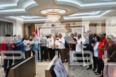 Koalisi Besar Buruh Antar Draft RUU Naker ke 4 Fraksi DPR