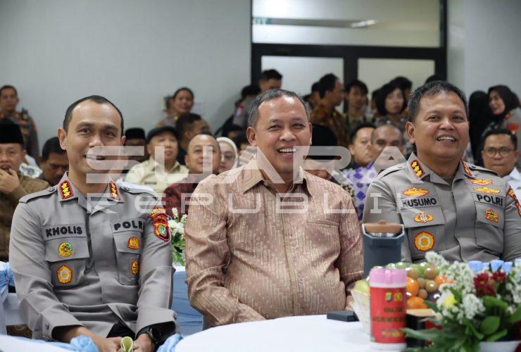 Tri Adhianto Hadiri Pisah Sambut Kapolres Metro Bekasi Kota, Tegaskan Sinergi Jaga Keamanan