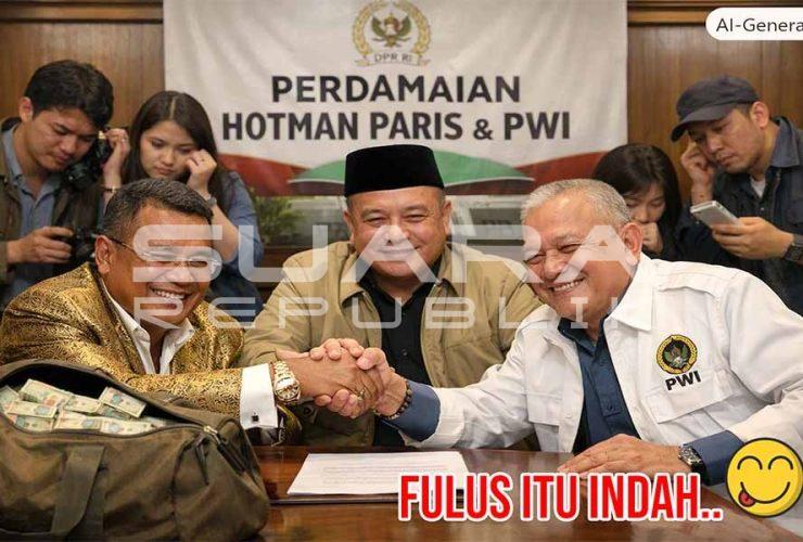 Perdamaian Hotman Paris-PWI Dinilai Paradoks dan Merugikan Pers