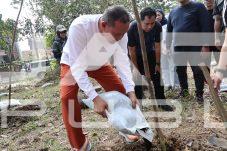 Wali Kota Bekasi Tanam 200 Pohon di Danau Duta Harapan, Dukung Target 3 Juta Pohon