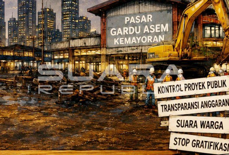 Dugaan Aliran Uang ke Sejumlah RW Mencuat dalam Proyek Revitalisasi Pasar Gardu Asem Kemayoran