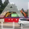 Diduga Disewakan, Tanah Negara di Batujaya Jadi Lahan Parkir Usaha Alat Berat