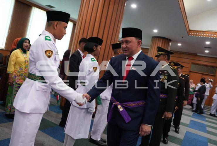 Hendra Hidayat: 44 Pelajar yang dikukuhkan siswa Terbaik Siap Kibarkan Merah Putih