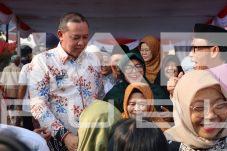 Wali Kota Bekasi Tri Adhianto Resmikan Turap DAS Rawalumbu, Minta Pembangunan Dilanjutkan