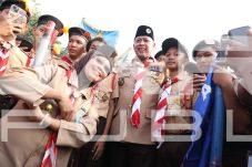 Tri Adhianto Hadiri Hari Pramuka ke-65, Tekankan Disiplin dan Kemandirian Generasi Muda Bekasi