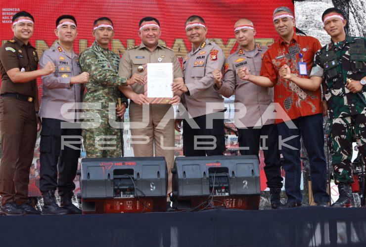 Semarak HUT RI ke-81 di Jakarta Utara, TNI-Polri dan Warga Perkuat Kebersamaan