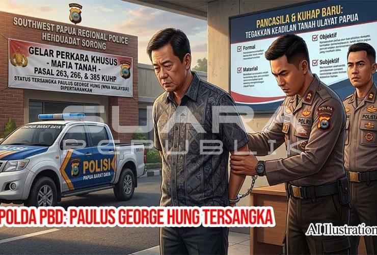 Polda PBD Lindungi Tanah Adat Papua, Mafia Tanah Asal Malaysia Tetap Diproses