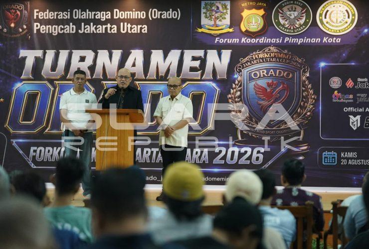 Wakil Wali Kota Jakarta Utara Buka Turnamen ORADO Forkopimko 2026 Semangat Kebersamaan