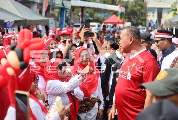 Gebyar Kemerdekaan di Bekasi, Tri Adhianto Ajak Warga Perkuat Gotong Royong dan Peduli Korban Bencana NTT