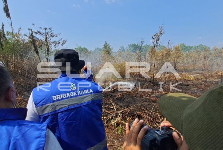 Menteri KLH Tinjau Karhutla Banjarbaru: Bangun Sumur Bor Atasi Krisis Air