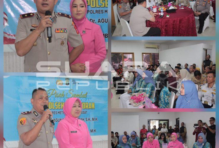 Estafet Kepemimpinan Polsek Kemayoran, Kompol Bambang Santoso Resmi Lanjutkan Pengabdian Kompol Agung
