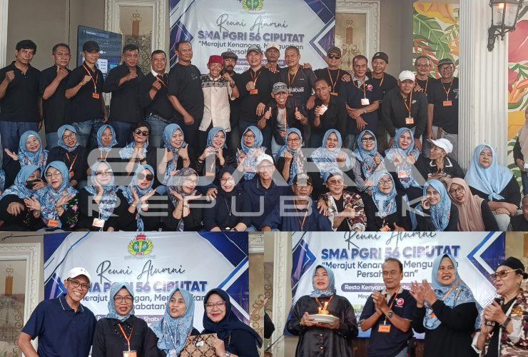 Rindu Terobati, Alumni SMA PGRI 56 Ciputat Gelar Reuni Hangat dan Penuh Haru