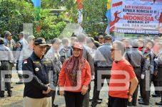 Semarak HUT RI ke-81, Satpol PP Kota Bekasi Gelar Lomba PBB Satlinmas se-Kecamatan