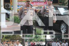 Apel Pagi Jam Pimpinan, Kapolsek Kemayoran Tekankan Anggota Hadir, Peduli dan Responsif terhadap Masyarakat