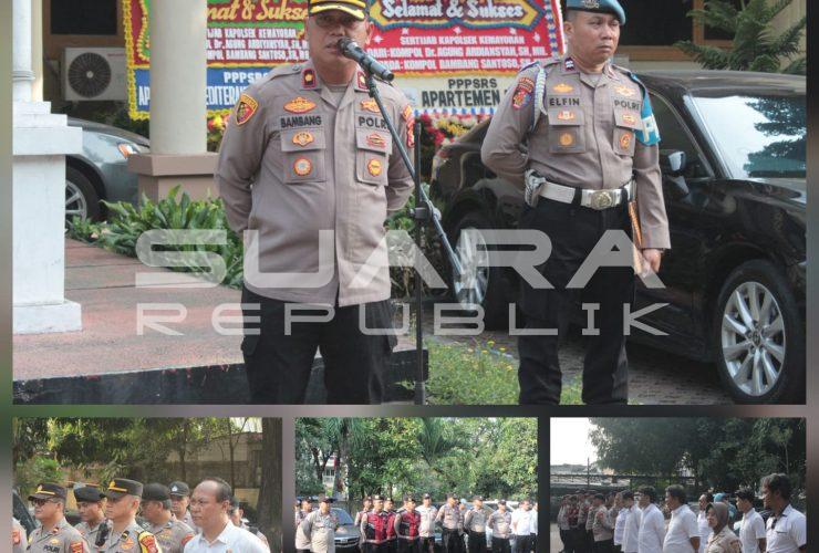 Apel Pagi Jam Pimpinan, Kapolsek Kemayoran Tekankan Anggota Hadir, Peduli dan Responsif terhadap Masyarakat