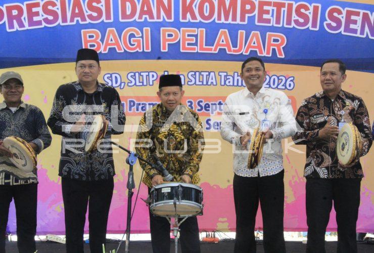 Bupati Fadjar “Kompetisi Seni Wadah Kembangkan Kreativitas Pelajar