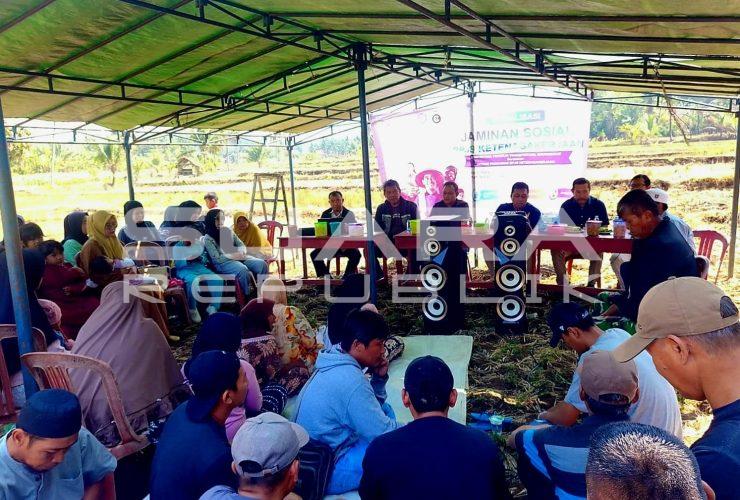 Buruh Tani dan Tambang Akhirnya Melek Perlindungan Jaminan Sosial Tenaga Kerja