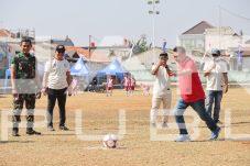 Wawali Bekasi Buka Pertandingan Sepak Bola Antarwarga Pekayon