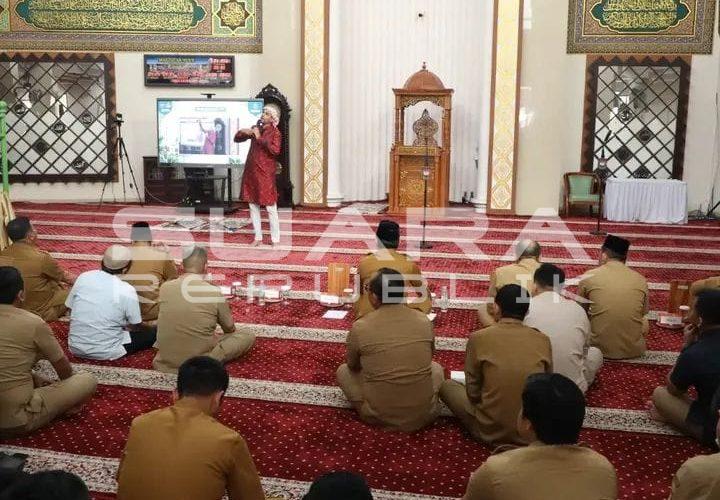 Wakil Walikota Fredy Setiawan mengajak Teladani Rasulullah, Dorong ASN Bangun Karakter Yang Amanah 