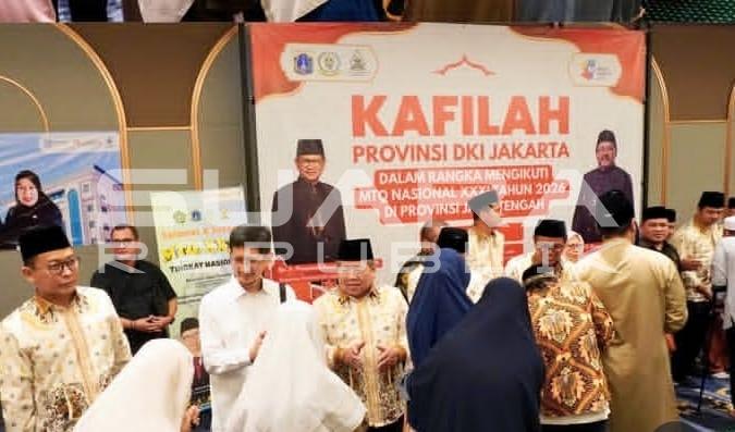 56 Kafilah DKI Jakarta Berlaga di MTQ Nasional 2026 Siap Raih yang Terbaik 
