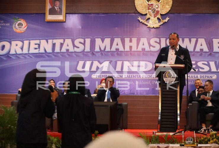 Tri Adhianto Dorong Mahasiswa UM Indonesia Tak Sekadar Kejar Gelar, tapi Bangun Karakter