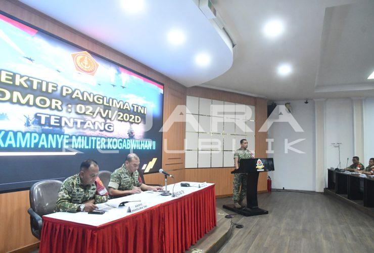 Pangkogabwilhan II Jadi Narasumber Latihan Posko OMP Dikreg LVI Sesko TNI TA 2026