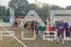 Semarak HUT TNI ke-81, Danramil 06/Cibodas Buka Turnamen Sepak Bola Danramil Cup U-10