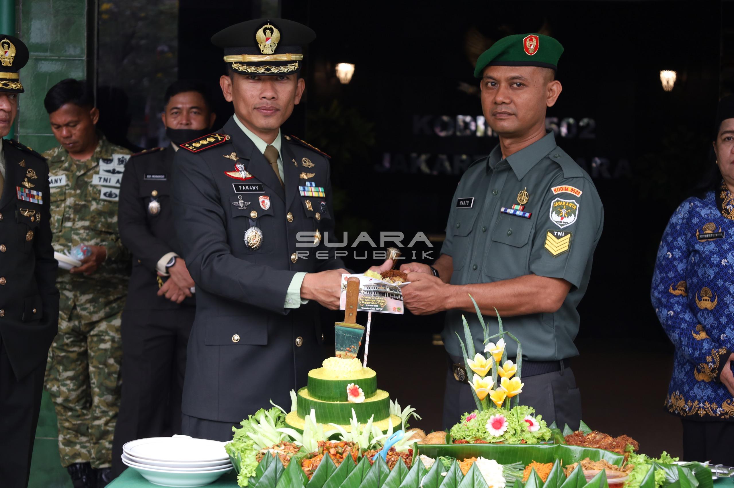 Kodim 0502 Jakarta Utara Gelar Upacara Hari Kesaktian Pancasila dan Kenaikan Pangkat
