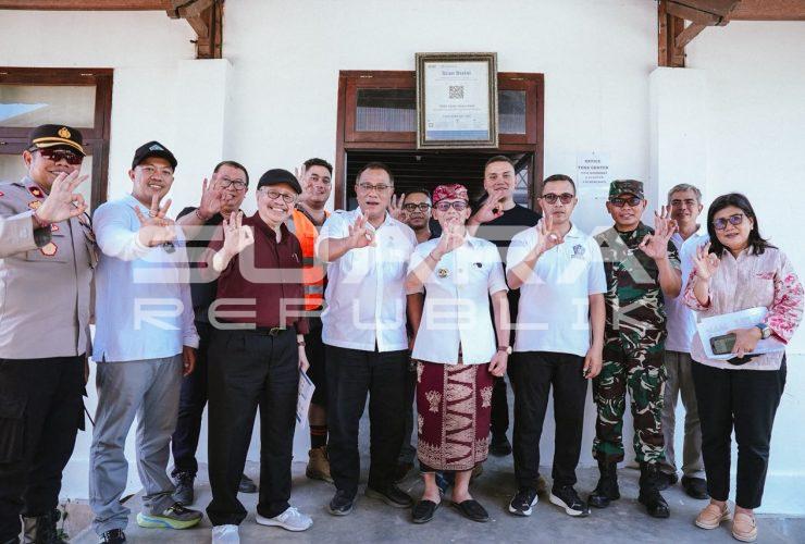 Kunjungi TOSS Center Klungkung, Menteri LH Puji Ekonomi Sirkular Sampah
